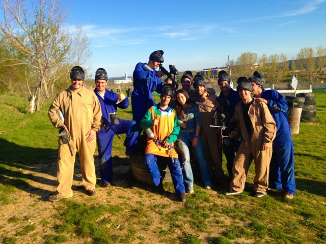 Equipos de paintball